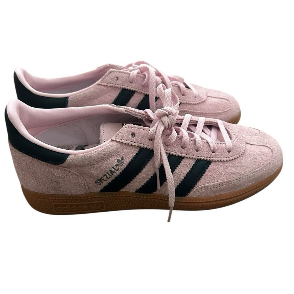 IF6561 adidas Originals Handball Spezial Clear Pink Arctic Night Gum Women Sz 9 - Picture 5 of 13